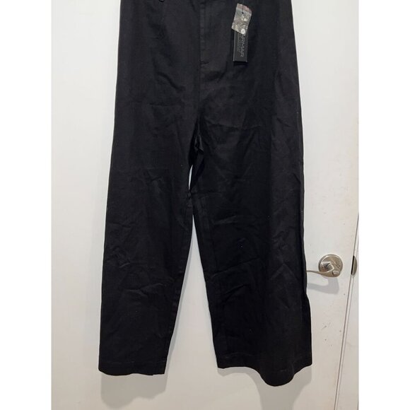 NWT Carmar Los Angeles Black High-Waisted Outdoor Wide-Leg Pants Women's Size 12 - Picture 4 of 12